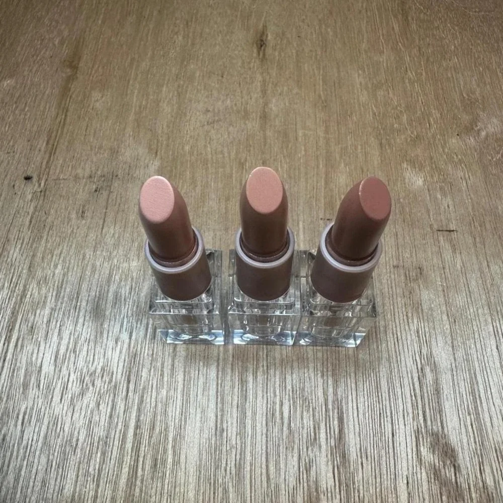 KKW BEAUTY Matte Lipstick Trio Nude Shades Set Brand New NO BOX